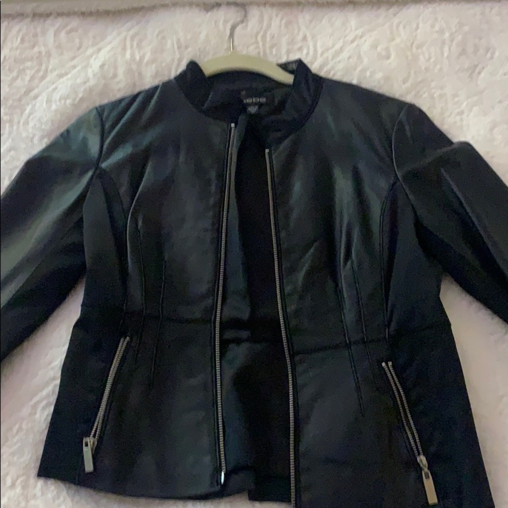 Bebe leather jacket